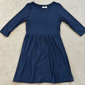 Navy Blue Dress
